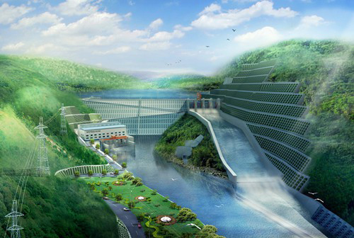安居老挝南塔河1号水电站项目